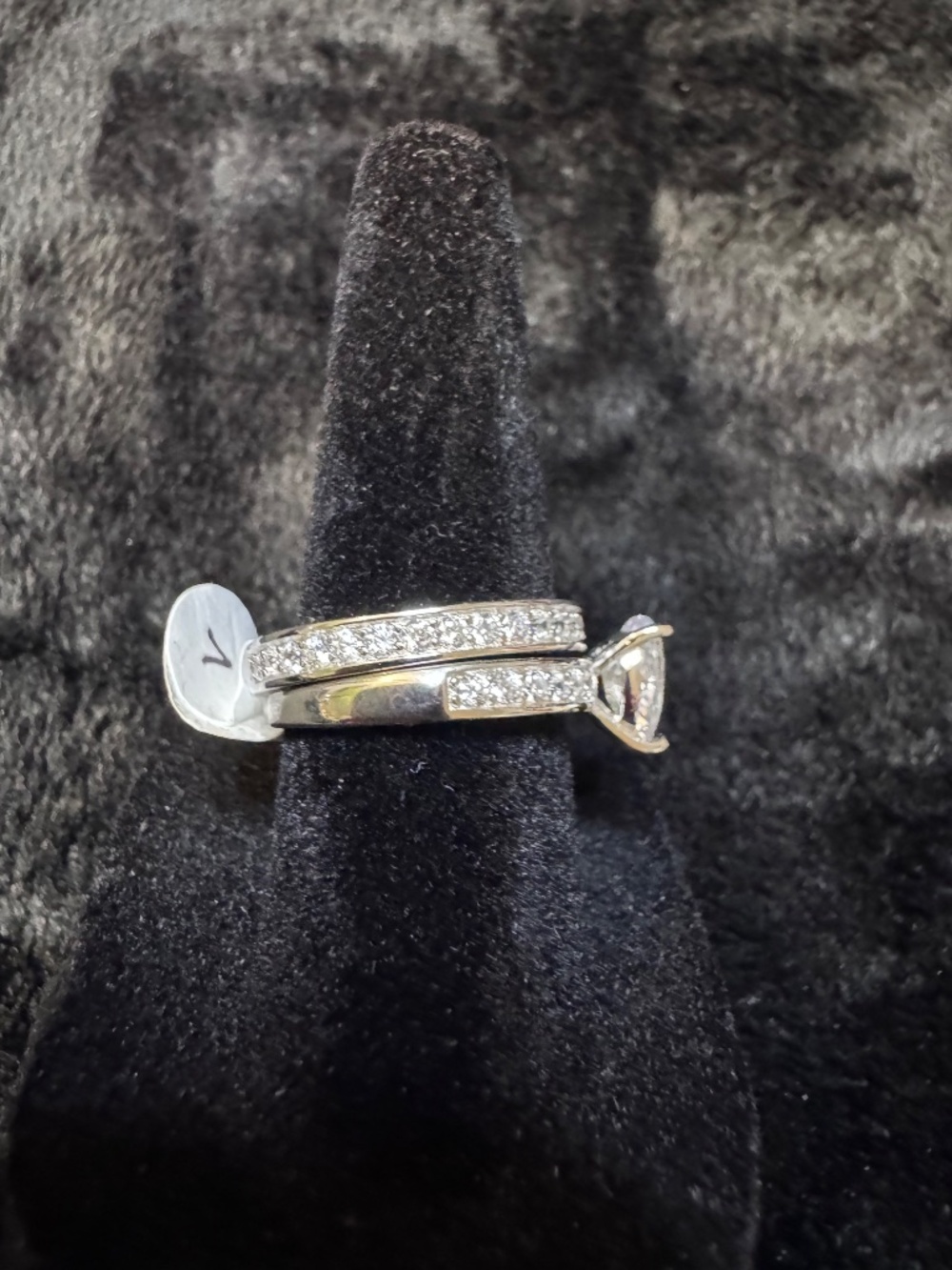 Silver Wedding Set - Picture 2 of 2